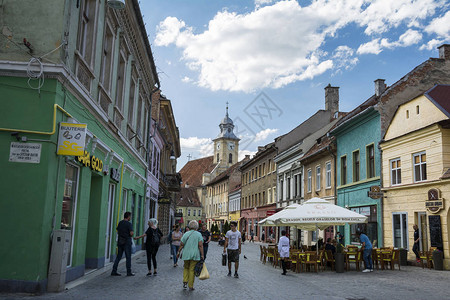 罗马尼亚布拉索夫2018年5月布拉索夫老城图片