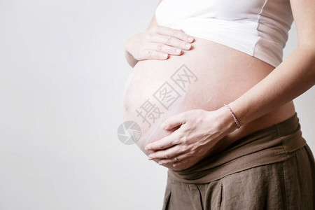 孕妇肚子图片