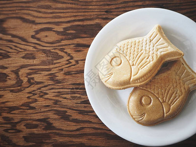鲷鱼烧煎饼日式甜点图片