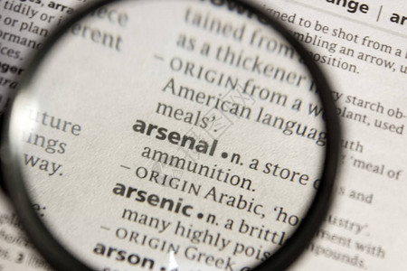 字典中的Arsenal背景图片