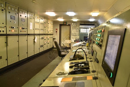 发动机控制室是控制发动机能的主要场所背景图片