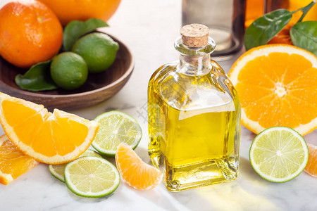 柑橘精油柑橘油水果维生素C血清油美容护理图片