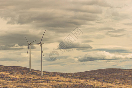 风力发电机涡轮机图片