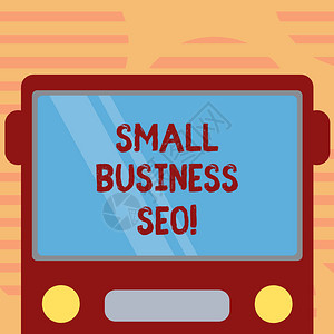 文字书写文本小型企业Seo拥有和经营的公司的商业概念图片