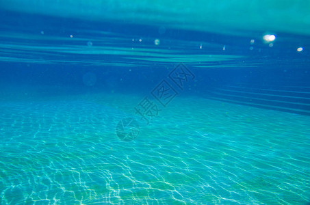 天堂之水地表以下水下摄影图片