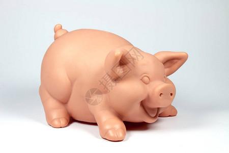 粉红小猪银行在图片
