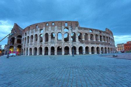 意大利罗马的斗兽场古罗马斗兽场是欧洲的主要图片