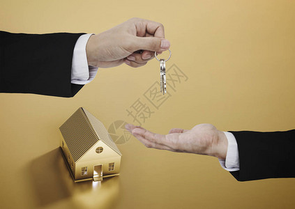 房地产业务住宅租赁和投资房子背景的图片