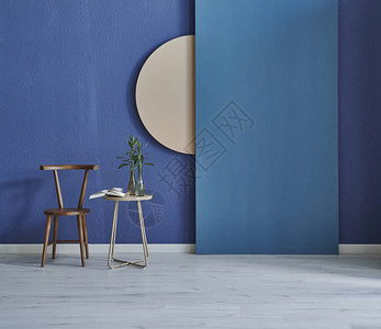 现代深蓝色石墙纹理墙蓝色装饰墙室内概念墙壁背景镶木地背景图片