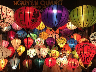 越南会安的灯笼图片
