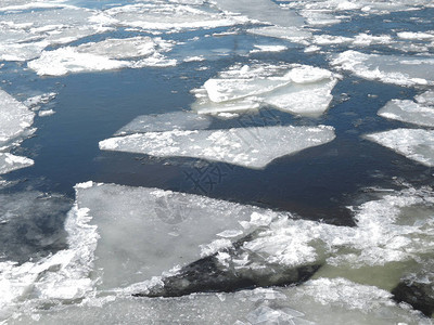 冬季自然背景冰块在图片