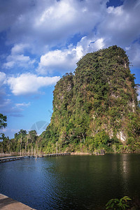 泰国甲米风景山图片