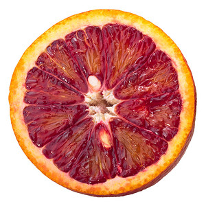 血橙Citrusxsinerenses水果切片车轮图片