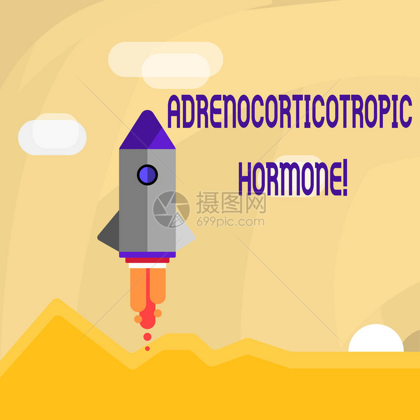 表示AdrenocortictorotropicHormone的手写概念概念意思是荷尔蒙图片