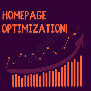 显示主页优化的文本符号商业照片文本提高网站驱动商业目标的能力彩色柱线图与向背景图片