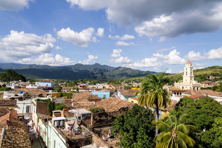 特立尼达是古巴中部的一个小镇图片