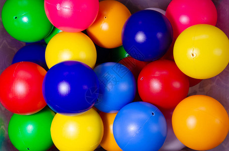 彩色塑料儿童球明亮的圆球用于儿童图片