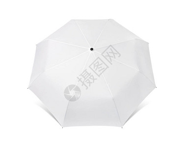 白色背景的空伞图片
