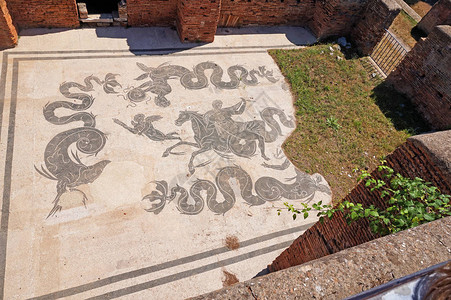 OstiaAntica古代热浴图片
