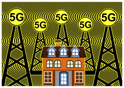 5G网络带来的健康风险据科学家称图片