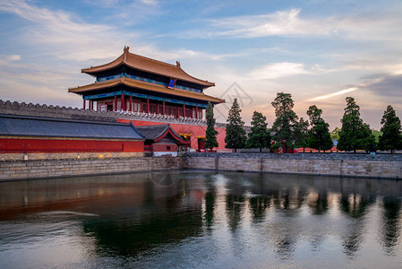 北京故宫神威门图片