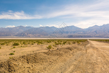 美国加利福尼亚州帕纳明山背景的风景图片