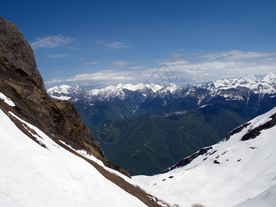 落基山脉滑雪胜地高尔基戈罗德图片