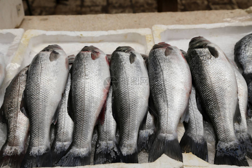 克罗地亚的鱼市场图片