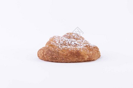 面包用新鲜烘烤的糕饼面团做的面包上面有白图片