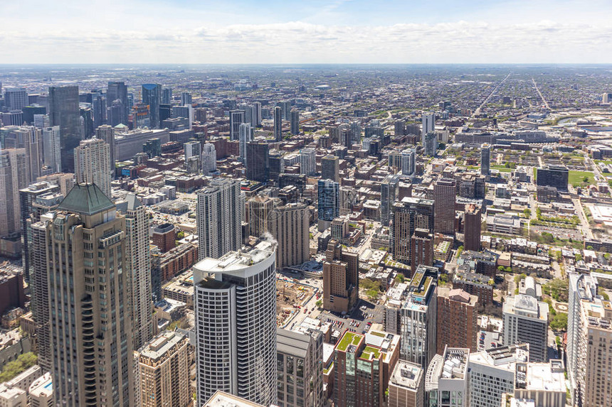 芝加哥城市风景图片