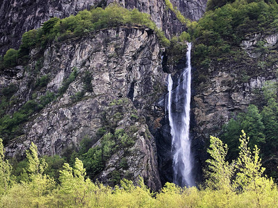瀑布CascatadelSoladino或WasserfallSoladino图片
