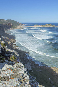 南非的岩石海岸图片