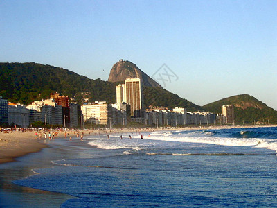 Copacabana海滩全景图片
