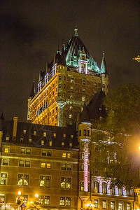 斯捷潘纳克特加拿大魁北克市街道加拿大ChateauFreut背景