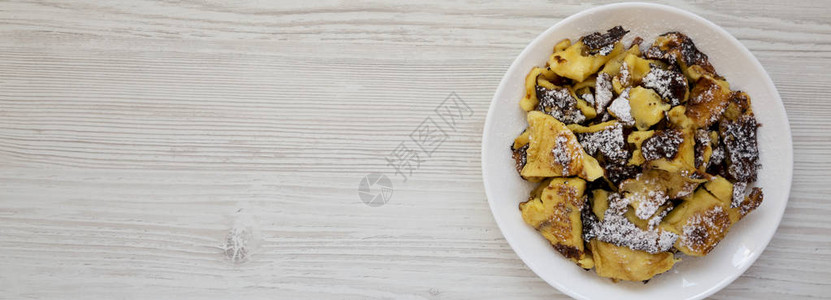 自制德国Kaiserschmarrn煎饼图片