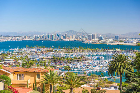 圣迭戈加利福尼亚州美国城市景色图片