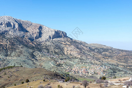 卡拉曼省Ermenek区的Yukari高清图片
