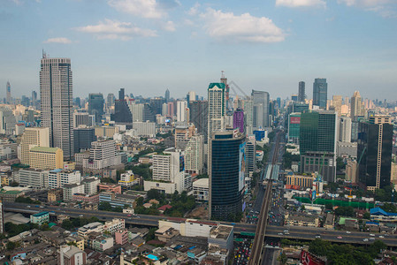 曼谷天线城市建筑有运图片