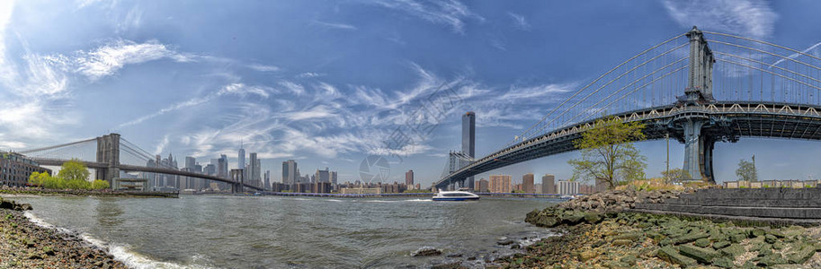 从小飞象全景看曼哈顿大桥图片