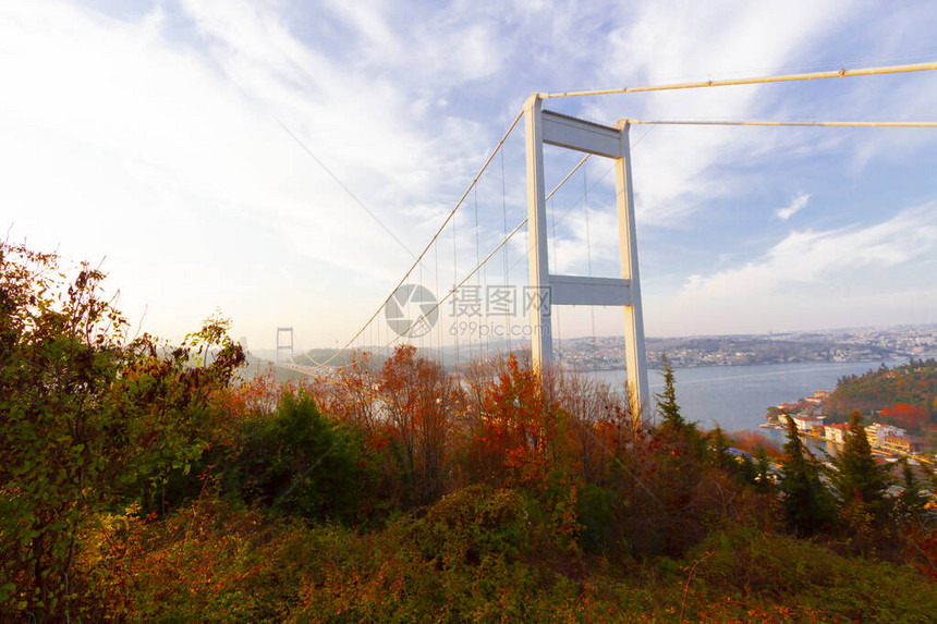 伊斯坦布尔博斯普鲁斯海峡大桥7月15日烈士桥伊斯坦图片