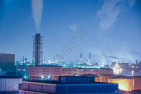 Keihin工业区高清图片