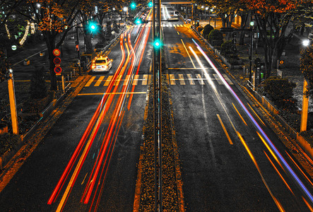 夜间交通图像图片