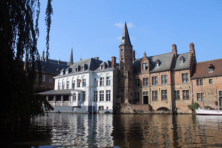 布鲁日水路在比利时图片