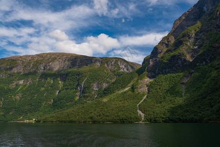 Aurlandsfjordin挪威图片