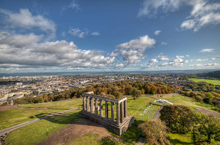 爱丁堡市美丽的景色苏格兰联合图片
