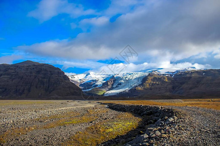 冰岛南部的斯凯德图片