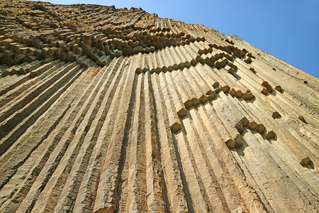 亚美尼亚GarniGorge的石头交响乐或Basalt有机体图片