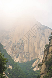 陕西省著名旅游胜地华山令人振奋神圣而雄图片