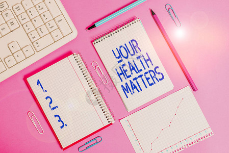 手写文字书写您的健康很重要图片