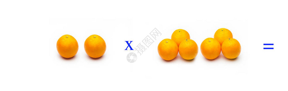 简单乘法与水果的数学问题图片